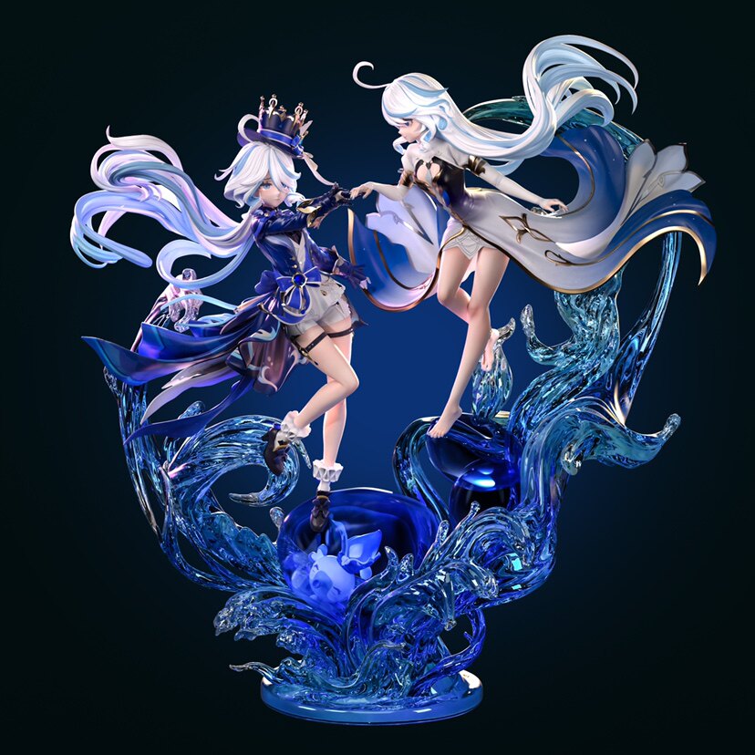 HaJiMi Studio Genshin Impact Furina Resin Statue In Stock 1/6