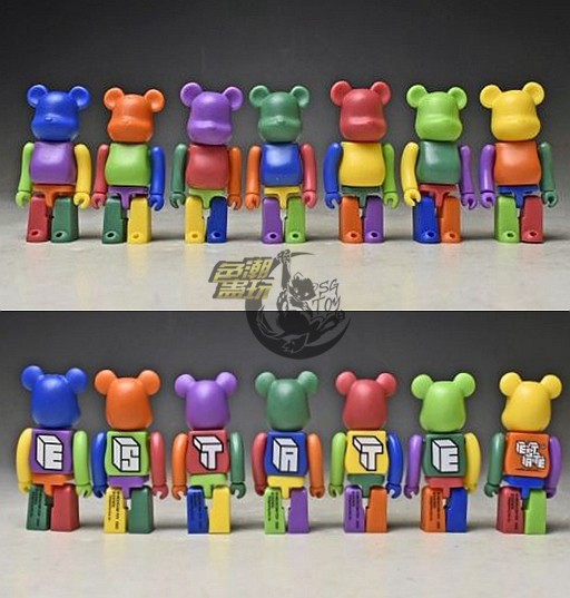 BEARBRICK ESTATE RAINBOW 2002 彩虹全7款100% BE@RBRICK-淘宝Taobao