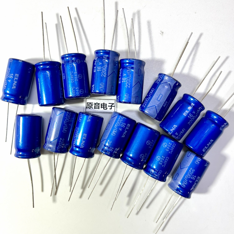 ELNA2200UF16V electrolytic capacitor RE3 series Japan ELNA original brand new 16V2200UF capacitor-Taobao