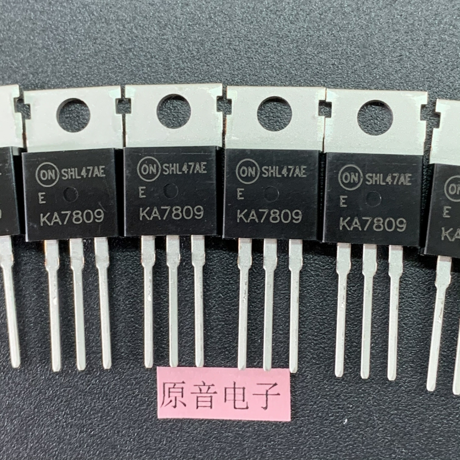Original new ON Ansonmei KA7809 three-terminal voltage regulator TO-220 power tube 1 price