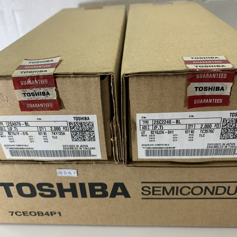 Audio pair tube 2SA970 2SC2240 original Toshiba low power pair tube BL gear Toshiba tube pair price