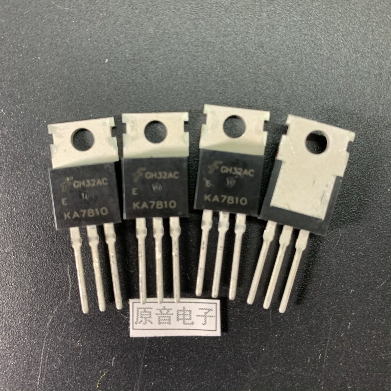 Original new FSC KA7810 three-terminal regulator TO-220 power tube