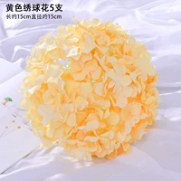 5 чернила зеленый желтый гидрангея цветы 5