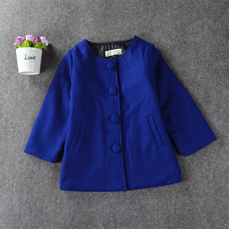 Manteau pour fille en laine - Ref 2162183 Image 7