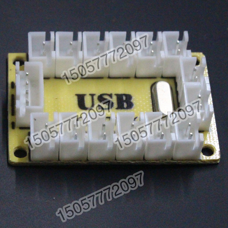 Máy tính USB joystick chip DIY bảng mạch PC joystick chip điều khiển arcade phụ kiện Hỗ Trợ PC Android tay cầm edra