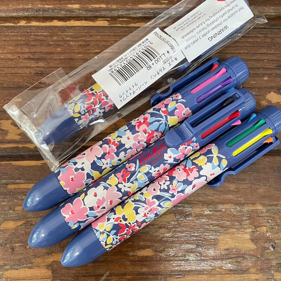 1100 yen British children 8 color Ball pens Long 14 5 adults available with one top 8