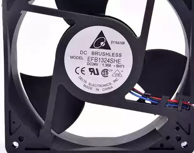Delta EFB1324SHE 24V1 38A 127*127 * 38MM 12738 large air volume axial flow frequency conversion fan