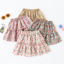Children Snow spinning skirts Summer girls Short skirts Small crudts Bottoms Skirts Summer Clothing Children Dress Foreign Air Princess Dresses Big Children