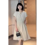 Платье, летний милый корсет, юбка, подходит для подростков, изысканный стиль, в западном стиле