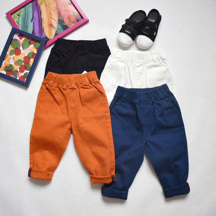 20 spring and autumn 1 new style 2 little boys Korean casual pants 4 children 3 years old baby trendy all-match trousers pencil pants