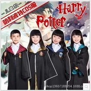 Trẻ em dành cho người lớn Harry Potter Trang phục biểu diễn trẻ em Cosplay Cosplay áo choàng ma thuật Cape Cloak Đồng phục trường học