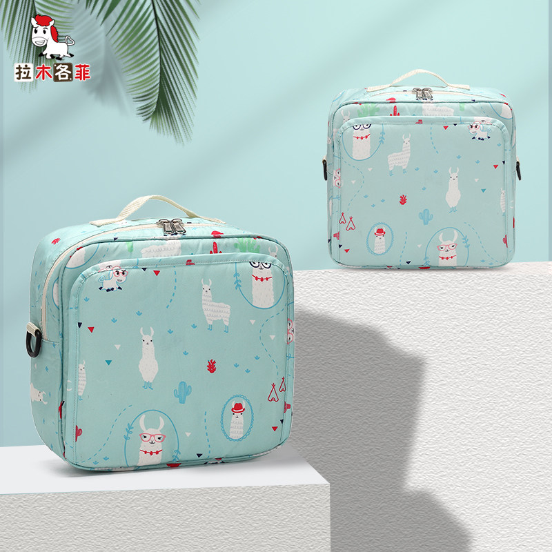 Diaper storage bag baby diaper diaper diaper bag portable baby out storage bag clothes