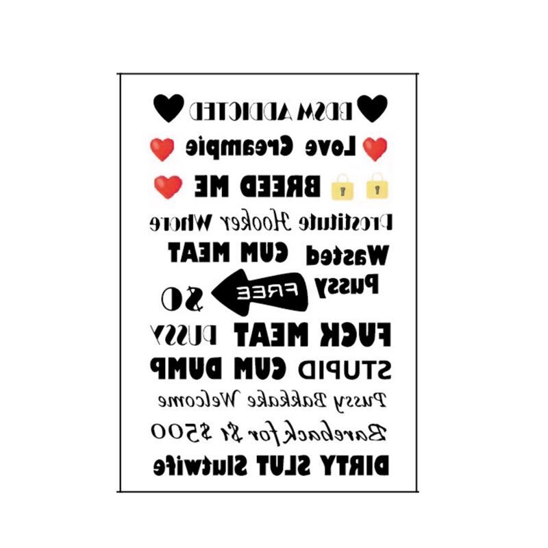 2025 New Style Black Spade Tattoo Stickers Sexy Thigh Chest Abdomen Waist Scar Cover Disposable Stickers 2025 New Style Black Spade Tattoo Stickers Sexy Thigh Chest Abdomen Waist Scar Cover Disposable Stickers