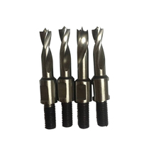 High speed steel screw tail drilling external tooth drilling M8 tooth M10 tooth single layer secondary can be set