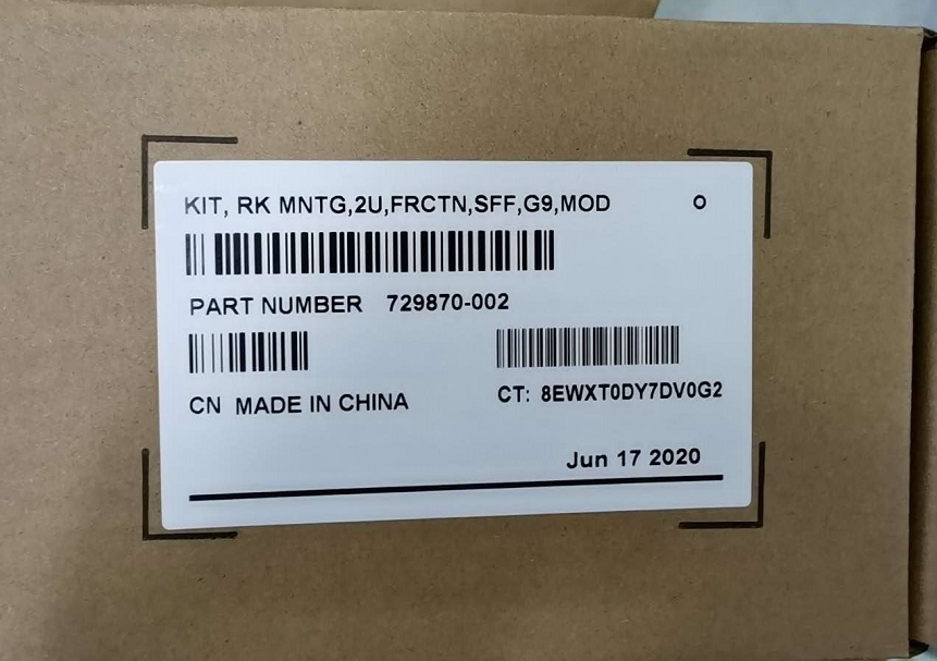 HP HP 388 G9 380G9 380G9 380G8 G10 G10 729870-002 server rail