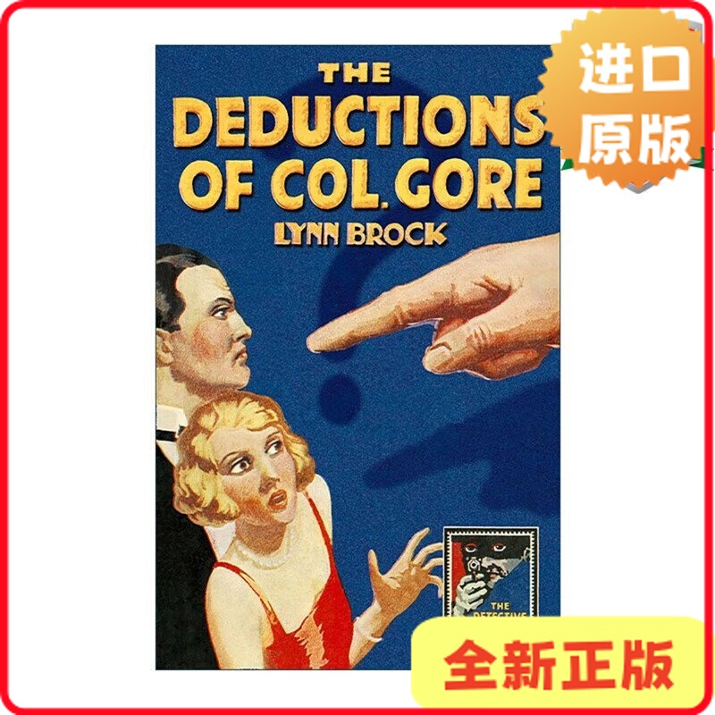 [Authentic in Stock] the Deductions of Colonel Gore: the Detective Stories of Colonel Gore, Classic Detective Novel by Lynn Brock, Hardcover, English Edition Brock9780008283001