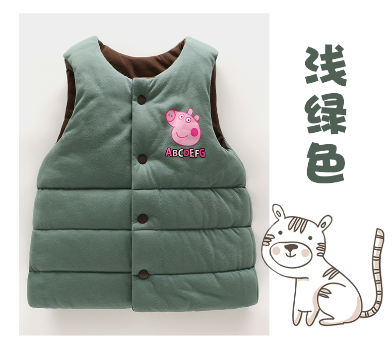Áo phao cotton cho bé mùa xuân và mùa thu cho bé shop quan ao baby
