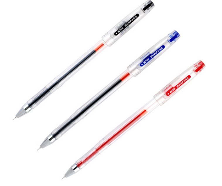 12 golden years G-1190 full needle tube Pen 0 3MM Financial Pen Fine Water-based Pen Student Office
