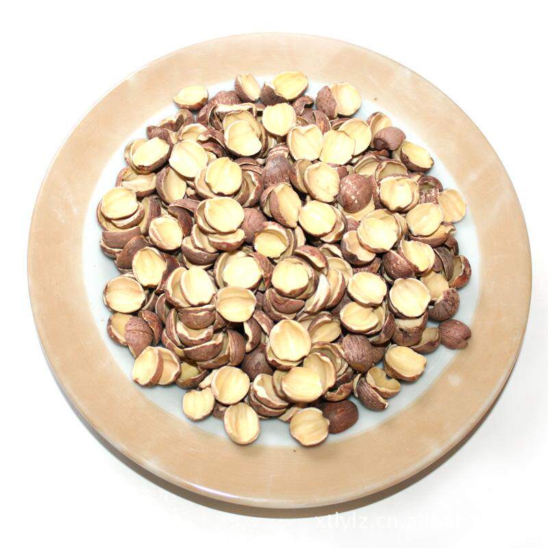 Bian lotus seeds 3 pieces, half-opened pieces, red lotus seeds, coreless and coreless, red lotus with skin, 500g, 24 yuan