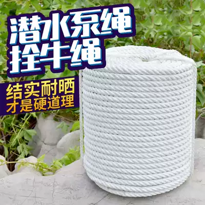 Safety rope Wear-resistant high-altitude safety rope Truck rope Tied rope Outdoor nylon rope submersible pump rope tied cow rope