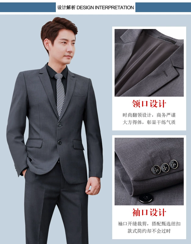 Đàn ông và phụ nữ có cùng bộ đồ kinh doanh phù hợp với trang phục phù hợp với phụ nữ - Business Suit