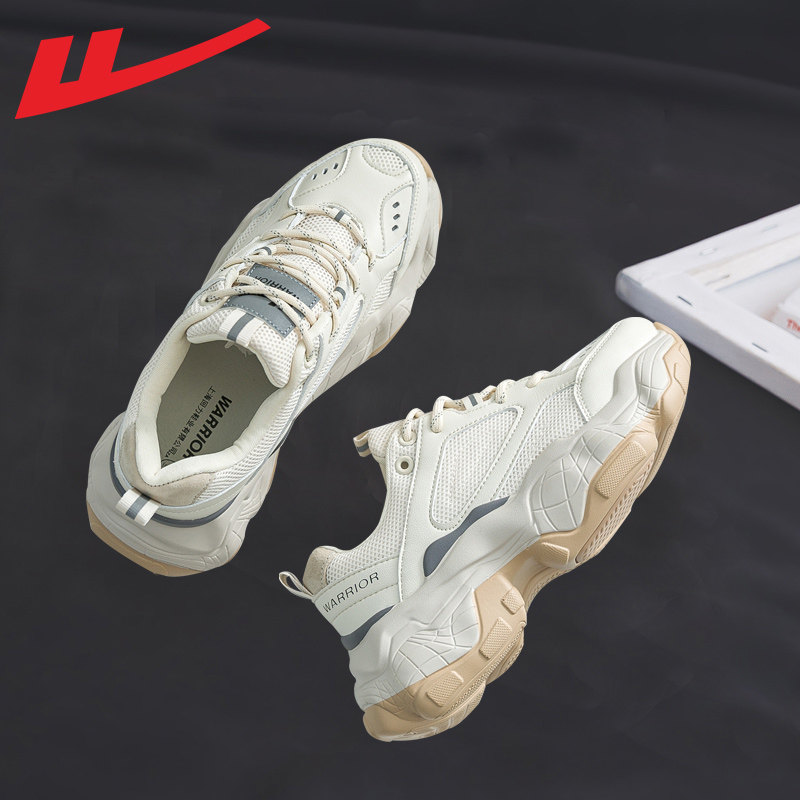 Pull back new daddy shoes women's flagship store autumn mesh breathable ins tide students all-match sports shoes running shoes