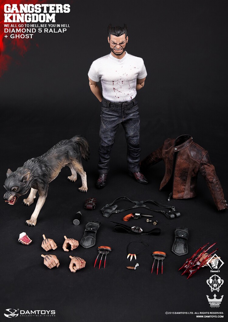 Dangerous romance, Perth&Chimon グッズまとめ売り In Stock DAMTOYS GK011 1/6 Gangster Kingdom Diamond 5 Ralph&Wolf