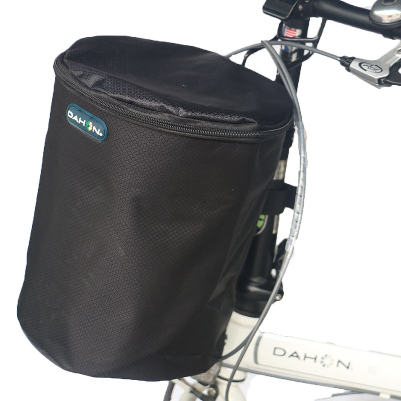 Folding Car Basket P8 412 Thickened Canvas Bike Basket Electric Car Basket Accessories Front Car Basket