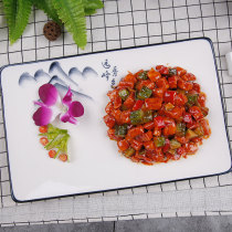 Simulation food model sauce explosion chicken mold custom restaurant food ornaments vegetable food Museum Display samples