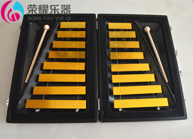 Small carillon ORF Percussion music Double row playing piano Kindergarten early education Playing piano playing piano enlightenment