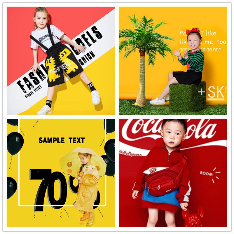 New Nick Children Photography Background Cloth Photo Gallery Themed Shooting 100 Days Baby Fashion Photo Background Paper Pp Paper