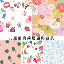 Childrens Nick photography background cloth studio studio theme photo background paper 100 days baby photo photo background