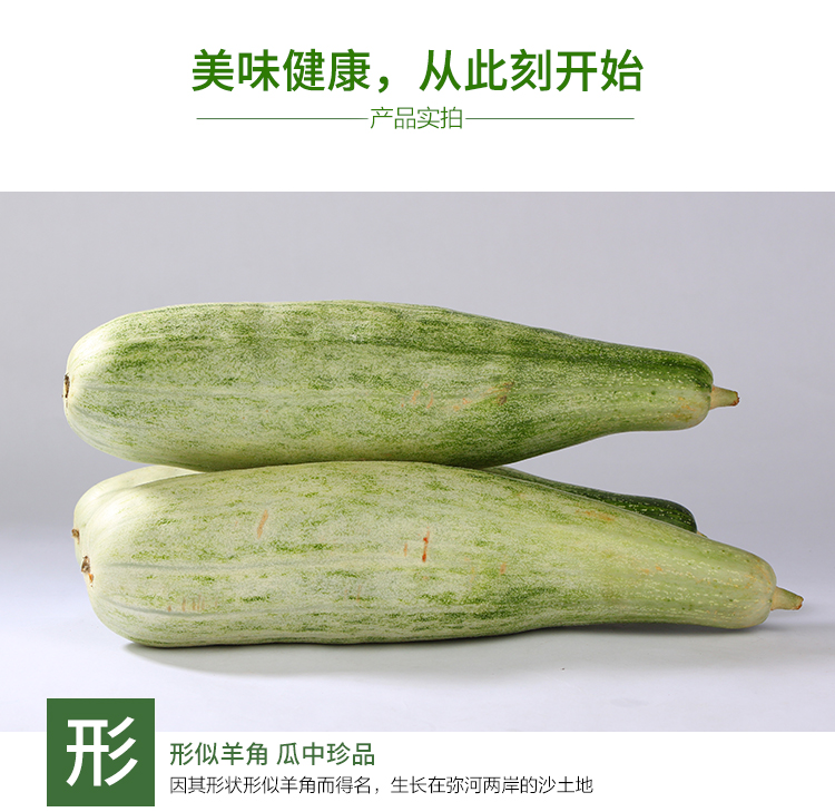山东现摘羊角蜜甜瓜 5斤 图4
