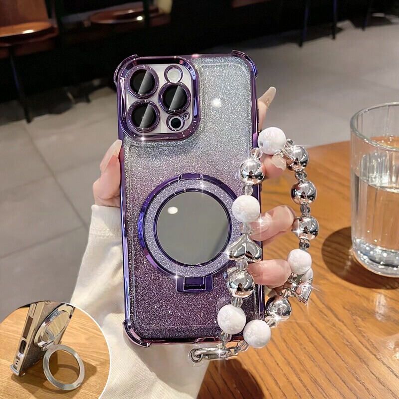 Suitable for Oppo Realme C53 Glitter C71 Mirror Stand C75 Realme C55 Bracelet Q3 Realme C31 Phone Case C61 with Lens Film Realme C21C12 Four-Corner 13 Anti-Drop Suitable for Oppo Realme C53 Glitter C71 Mirror Stand C75 Realme C55 Bracelet Q3 Realme C31 Phone Case C61 with Lens Film Realme C21C12 Four-Corner 13 Anti-Drop