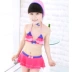 Áo tắm trẻ em áo tắm ba mảnh áo tắm bé gái bikini dễ thương Bikini bikini - Bộ đồ bơi của Kid