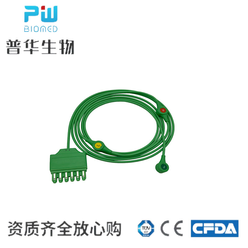 德尔格兼容3导/6导ECG 分线