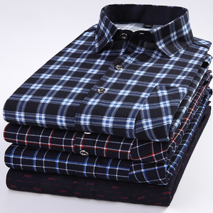 夏季薄款衬衣休闲宽松中老年爸爸装