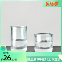 Caragle Spain Imports brief Environment Thickened Artisanal Glass Cups Cold Water Cup Milk Cup