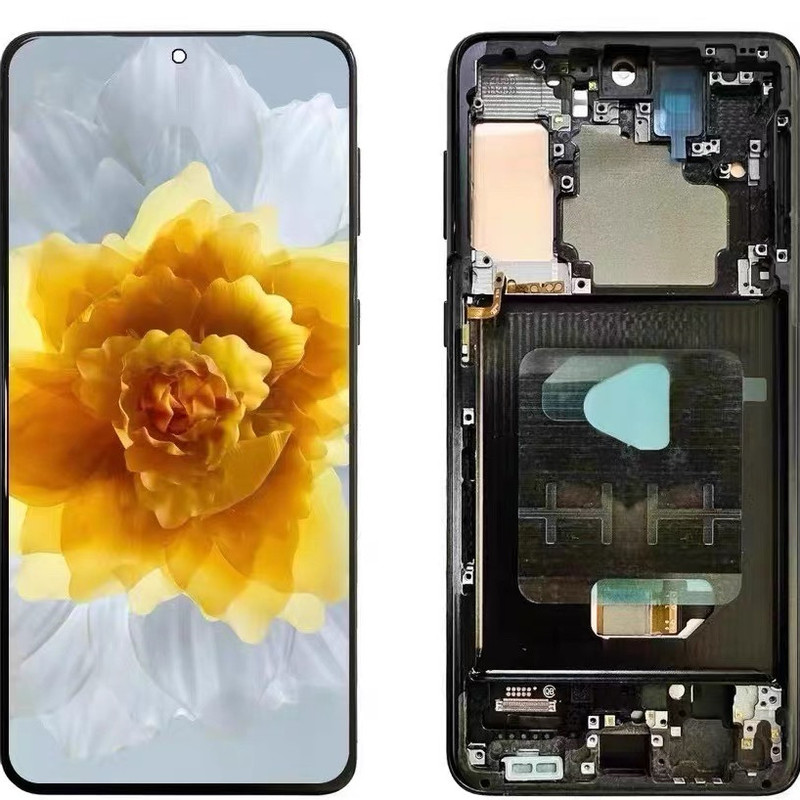 Suitable for Samsung S21/S21+Plus/Ultra G991 Screen Assembly Oled with Frame Assembly Touch Lcd