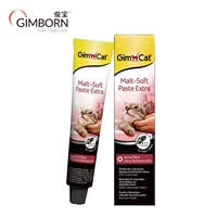 GimCat Đức nhập khẩu kem Jun Baohuaning 200g mèo tăng cường mạch nha để bóng nhổ lông điều hòa dạ dày - Cat / Dog Health bổ sung sữa cho chó