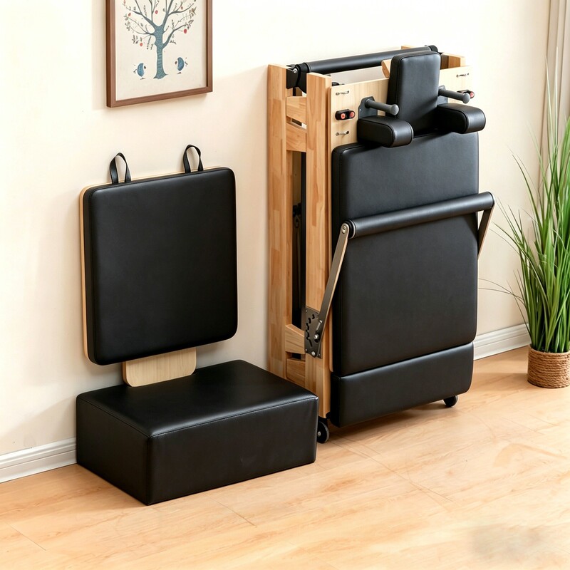Foldable Pilates Equipment Core Training Device Yoga Studio Home Stable Chair Ladder Bucket Cadillac Bed