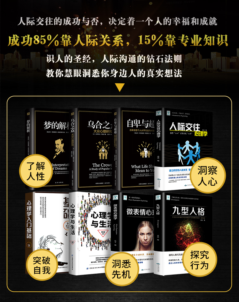 心理学沟通技巧畅销书 8本 图1