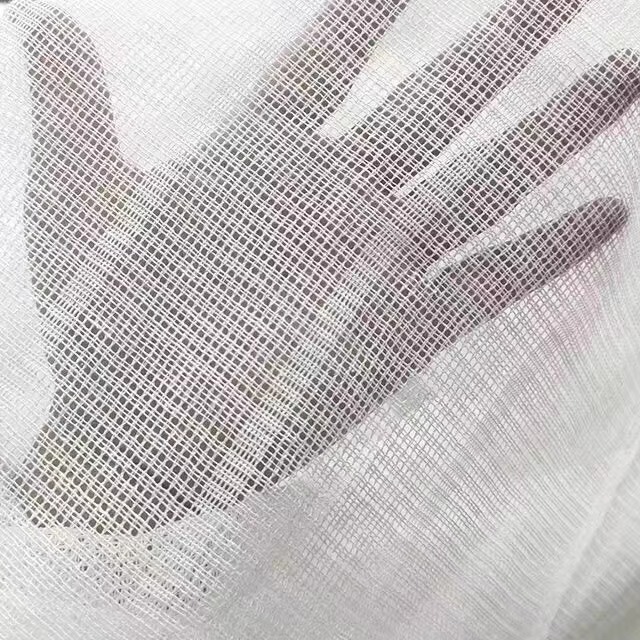 The Most Dense Double-Line Cotton Gauze Mosquito Net, Thickeneded Old-Fashioned Rod Single-Door Mosquito Net, Student Dormitory High and Low Bed Tying Rope Mosquito Net