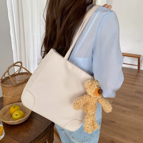 Водонепроницаемая нейлоновая модная сумка на одно плечо, универсальная сумка подмышку для отдыха, ткань оксфорд, в корейском стиле