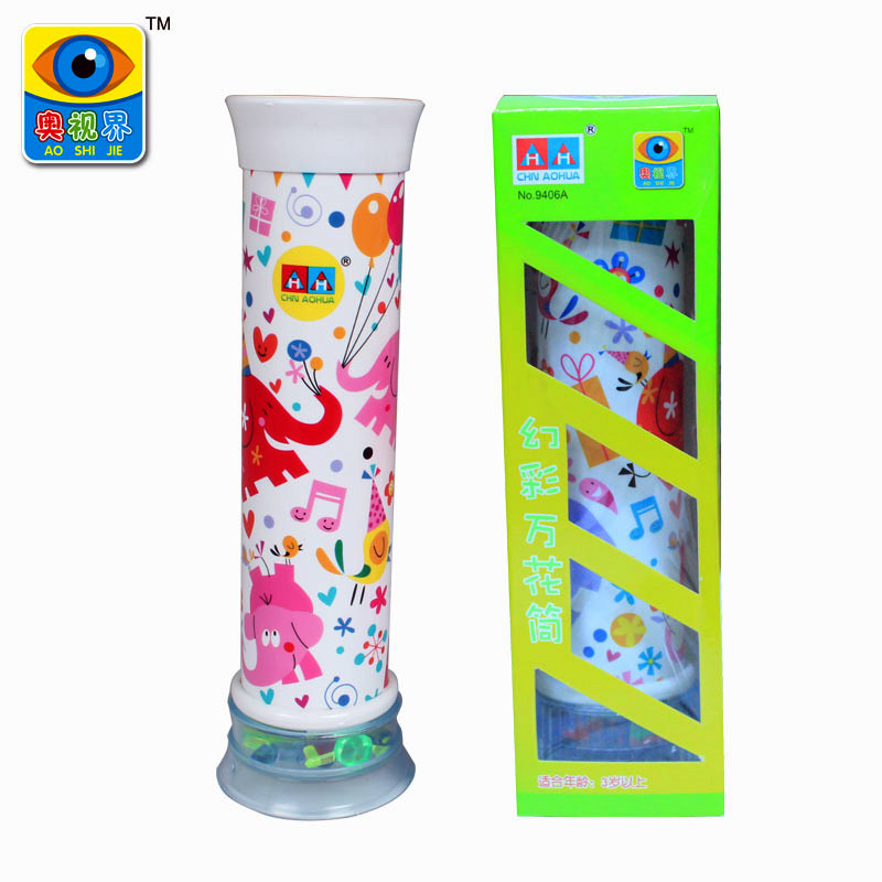 Large number of turning heads Wanhua Real-world View Glass Children Physical Science Experimental Toys Boy Girl Presents