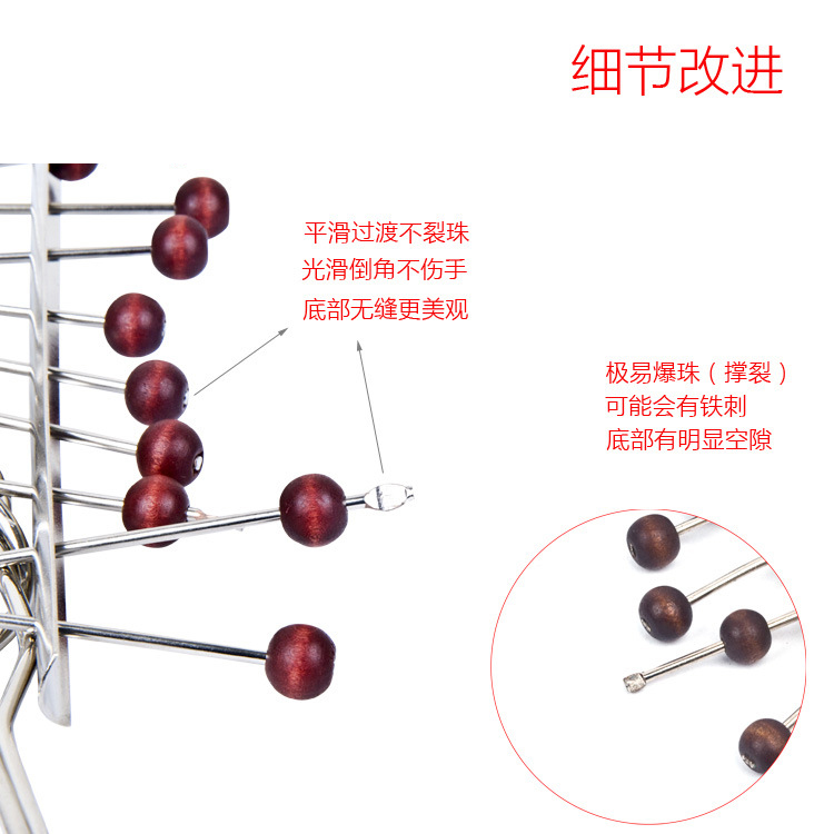 Jiu Lianhuan Đồ chơi giáo dục cho trẻ em Hạt gỗ 9 chuỗi Giải pháp trí tuệ cổ điển truyền thống Khóa trí tuệ nhà lắp ghép thông minh cho bé