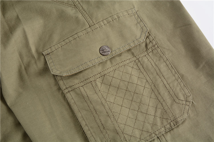 Trung niên và cũ cotton nam quần cắt quần eo cao cộng với phân bón XL lỏng thường ngắn 7 quần mùa hè phần mỏng