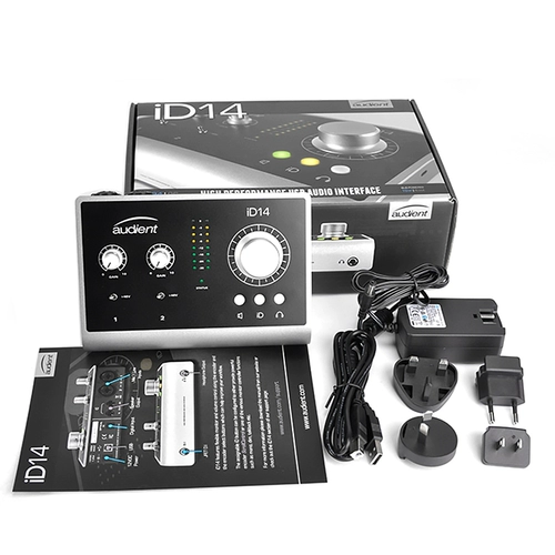 Audient ID14 Внешний аудио -интерфейс звуковая карта гитара музыкальные инструменты управление мониторингом