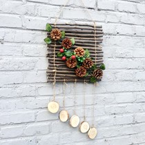Pastoral style wall decoration pendant door head wall hanging plant milk tea shop kindergarten wall creativity
