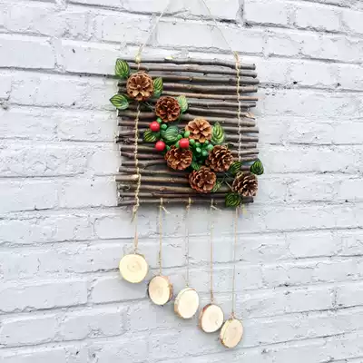 Pastoral style wall decoration pendant door head wall hanging plant milk tea shop kindergarten wall creativity